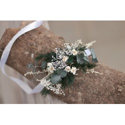 copy of Floral, flower bracelet, wedding wrist corsage