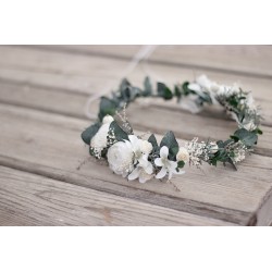 Floral, flower hair wreath, crown
