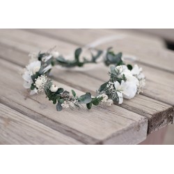 Floral, flower hair wreath, crown