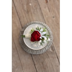 Flower groom's boutonniere, corsage