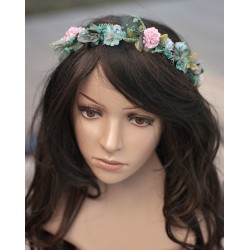 Floral, flower hair wreath, crown