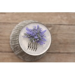 Floral, flower hair comb