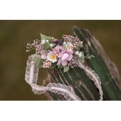 Bridal floral, flower garter
