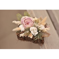 Flower arrangement for rings