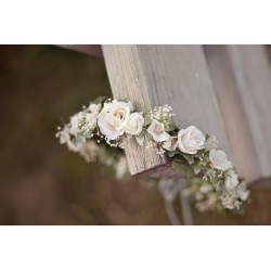Floral, flower hair wreath, crown