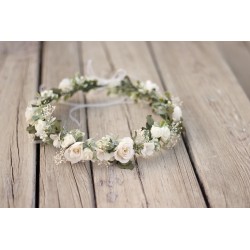 Floral, flower hair wreath, crown