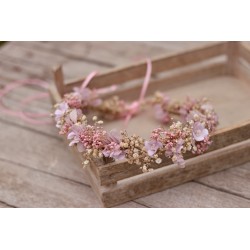 Floral, flower hair wreath,...