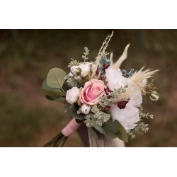 Witness, bridesmaid and mothers autumn wedding bouquet