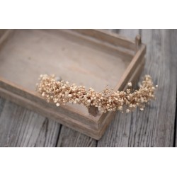 Floral, flower half head wreath, hair wreath, crown