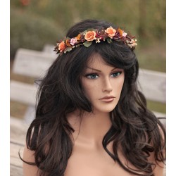 Floral, flower hair wreath, crown