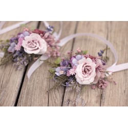 Floral, flower bracelet, wedding wrist corsage