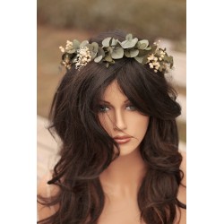 Floral, flower head wreath,...