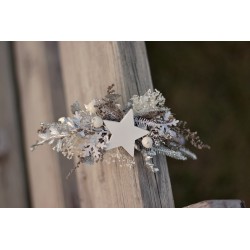 Christmas floral, Flower headband, hairband