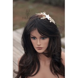 Christmas floral, Flower headband, hairband