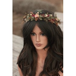 Floral, flower hair wreath, crown
