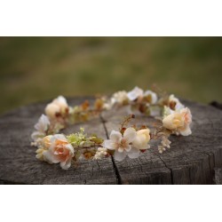 Floral, flower hair wreath, crown