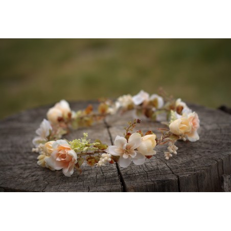 Floral, flower hair wreath, crown