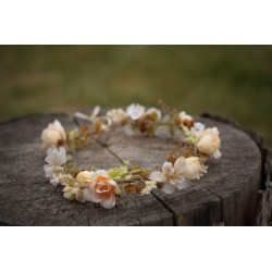 Floral, flower hair wreath, crown