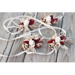 Floral, flower bracelet, wedding wrist corsage