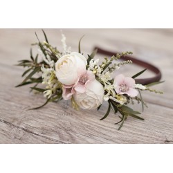 Autumn floral, Flower headband, hairband