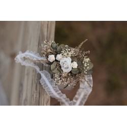 Bridal floral, flower garter