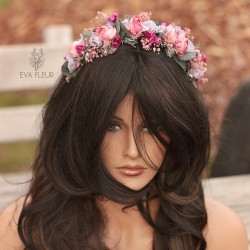 Floral, Flower headband,...