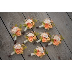 Flower groom's boutonniere, corsage