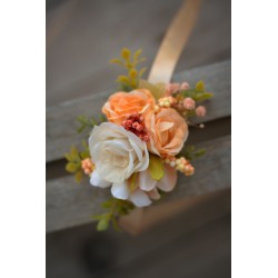 Floral, flower bracelet, wedding wrist corsage