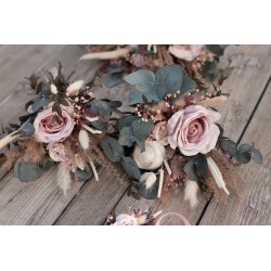 Witness, bridesmaid and mothers autumn wedding bouquet