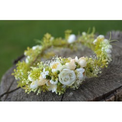 Floral, flower hair wreath, crown