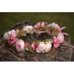 Floral, flower hair wreath, crown