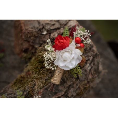 Flower groom's boutonniere, corsage