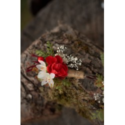 Flower groom's boutonniere, corsage