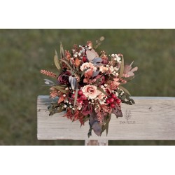Witness, bridesmaid and mothers autumn wedding bouquet