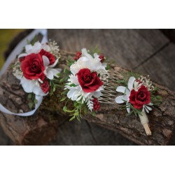 Flower groom's boutonniere, corsage