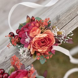 Floral, flower bracelet,...