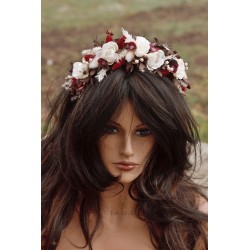 Floral, Flower headband, hairband