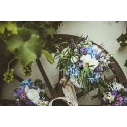 Witness, bridesmaid and mothers autumn wedding bouquet